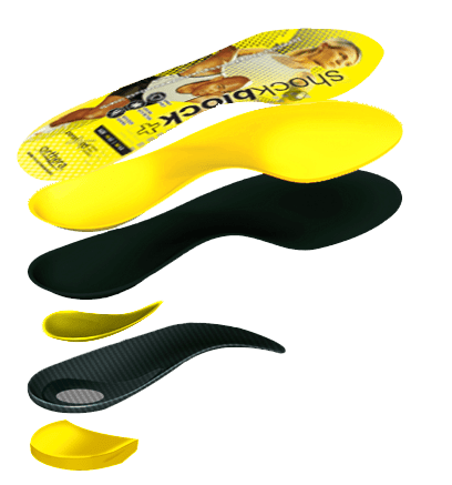 Orthera Performance Orthotics NEW: Orthera PRO Shockblock Plus